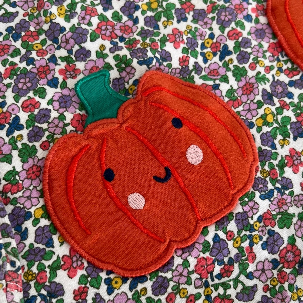 Mini Boden Kids Halloween Pumpkin Tunic - Picture 6 of 6